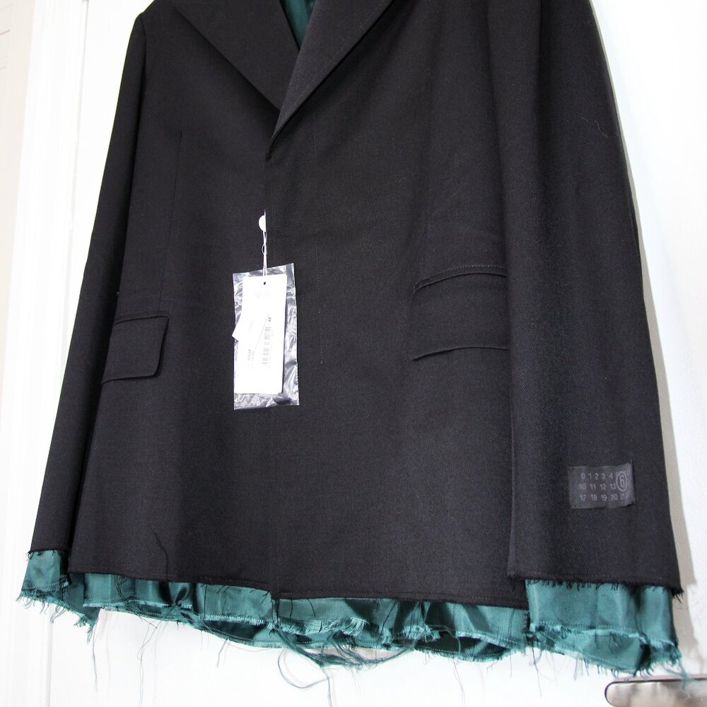 BNWT AW24 MM6 MAISON MARGIELA SINGLE STITCH BLAZER JACKET 48 & 50 - Picture 6 of 16